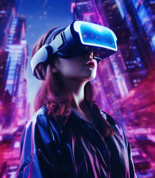 mujer-gafas-vr-ciudad-futurista